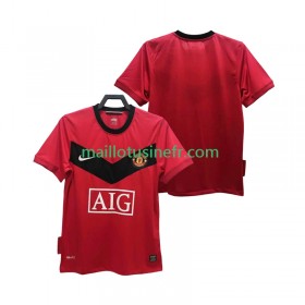 Maillot de Foot Manchester United 2009 2010 Domicile Retro